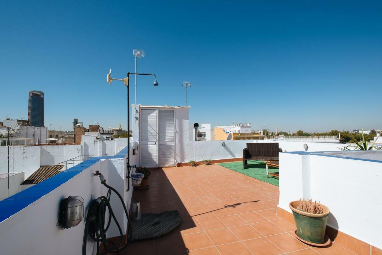 Cozy Attic With Terrace- 1Bd 1Bth- San Vicente Apartamento Sevilla Exterior foto