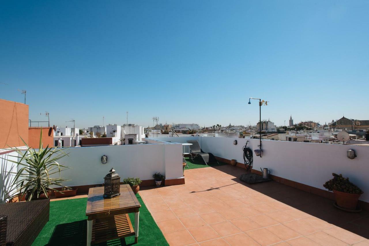 Cozy Attic With Terrace- 1Bd 1Bth- San Vicente Apartamento Sevilla Exterior foto