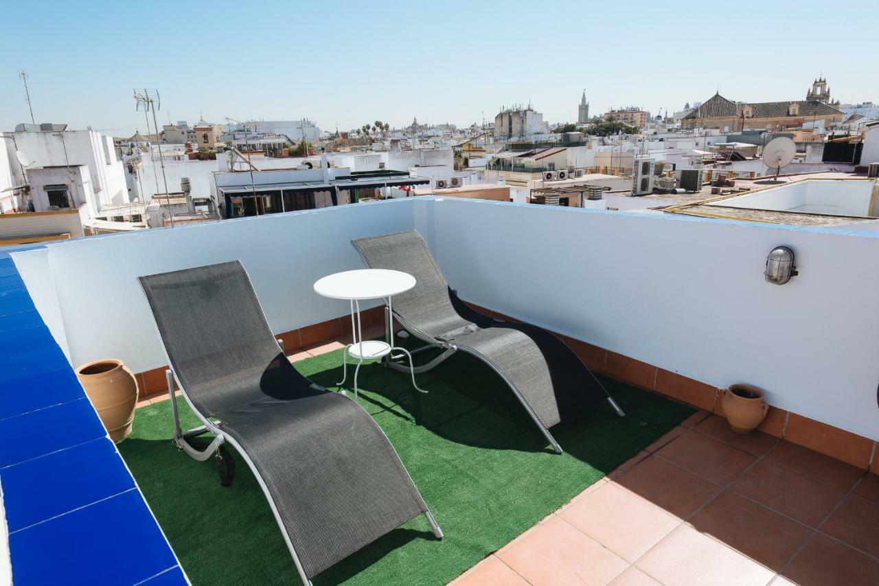 Cozy Attic With Terrace- 1Bd 1Bth- San Vicente Apartamento Sevilla Exterior foto