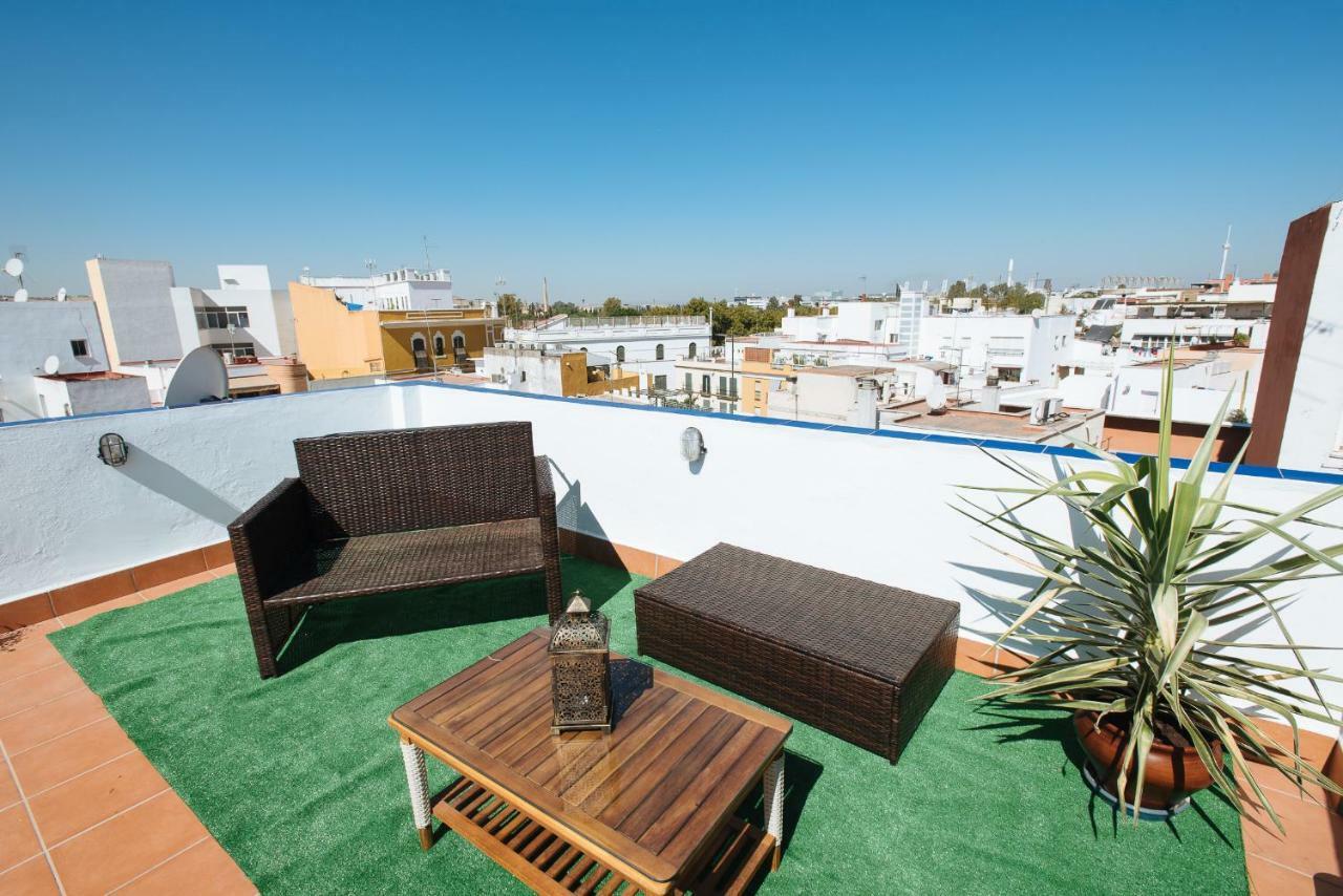 Cozy Attic With Terrace- 1Bd 1Bth- San Vicente Apartamento Sevilla Exterior foto