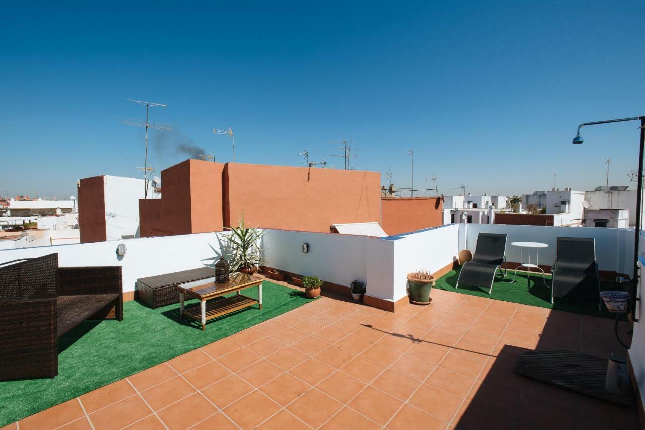 Cozy Attic With Terrace- 1Bd 1Bth- San Vicente Apartamento Sevilla Exterior foto
